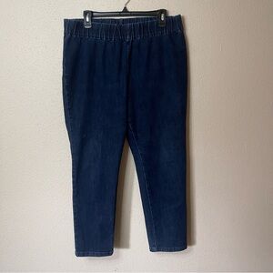 Soft Surroundings stretch band pull up jeans